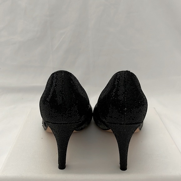 Nina Shoes Silver and black heels - Picture 4 of 4